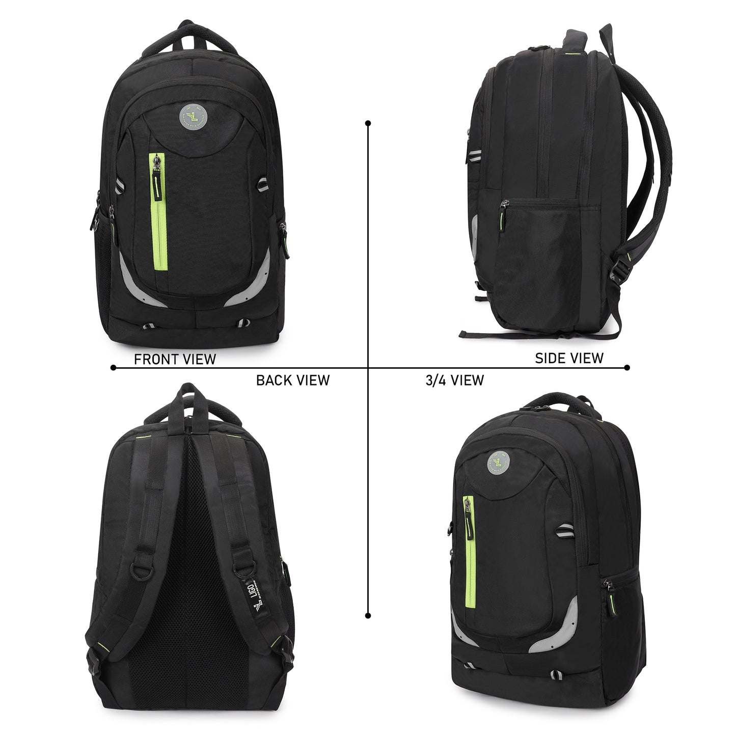 Flourozip School Backpack