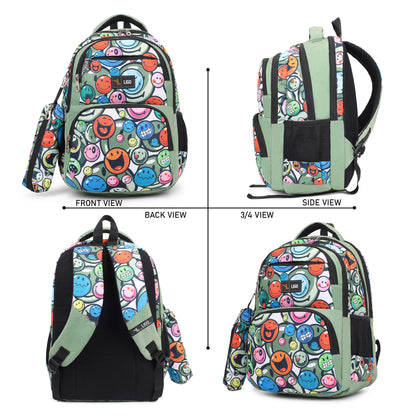 SMILEY SCHOOL BACKPACK