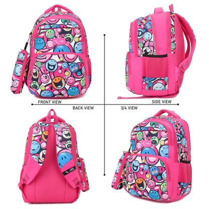 SMILEY SCHOOL BACKPACK